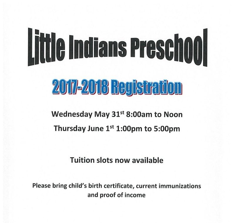 Little Indians Registration