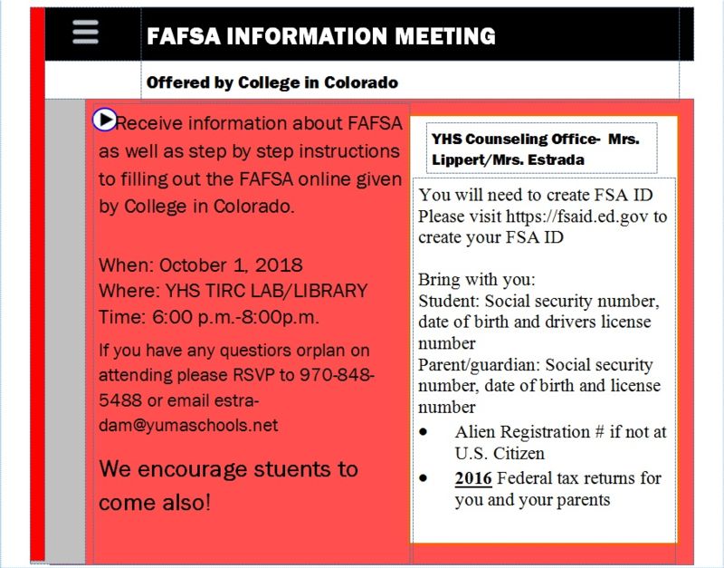 FAFSA Workshop
