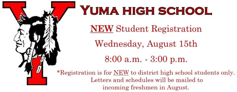 YHS NEW STUDENT REGISTRATION